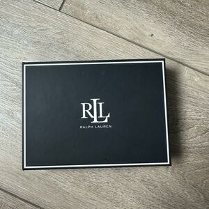 Ralph Lauren Black & White RLL Branded Gift Box
